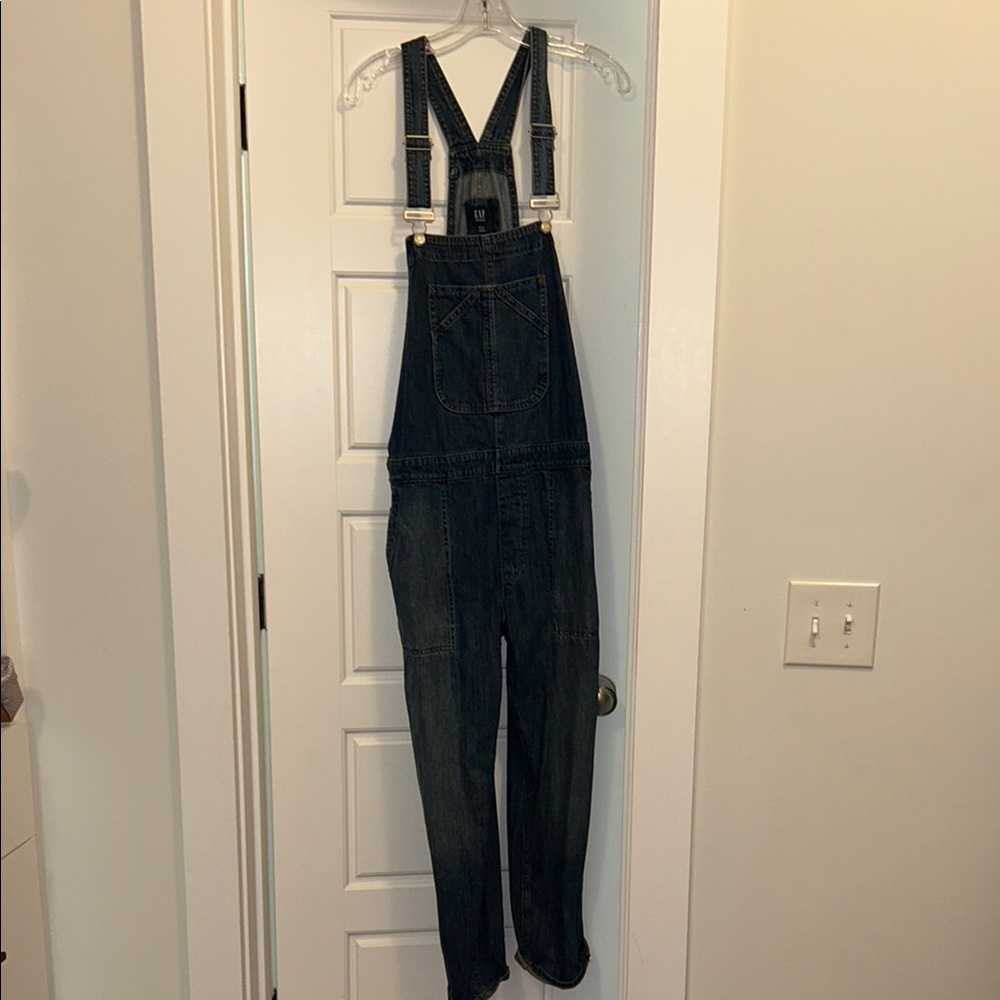 NWT Dark Denim Overalls by GAP